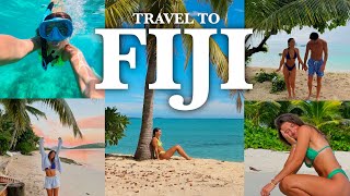 travel with me to Fiji vlog: staying on a private island, stranded on a boat, an