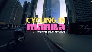 What it's like Cycling in Manila | It's not for the faint hearted | Philippines Cycling Vlog