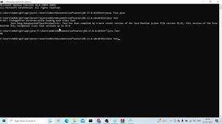java.lang.UnsupportedClassVersionError