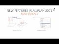 Allplan 2021 - New Features - Roof Surface