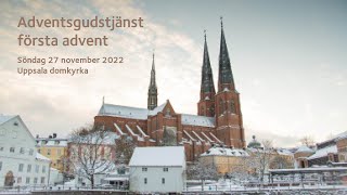 Direktsänd adventsgudstjänst på första advent