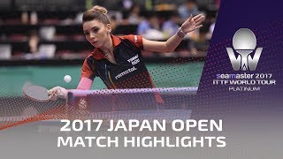 2017 Japan Open | Highlights Bernadette Szocs vs Mariia Vinogradova (Pre)