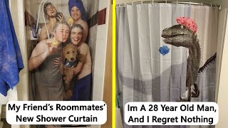 Times When Shower Curtains Made Bathrooms A Hundred Times Better