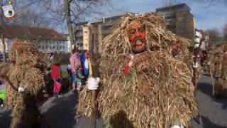 Großer Fasnetsumzug in Singen am Hohentwiel Fasnet Samschdig 25.02.2017 (4K)