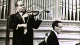 David Oistrakh - Schubert Sonata "Duo" in A major, 2. Scherzo: Presto