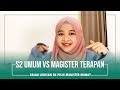 Apa Bedanya Magister Umum dan Magister Terapan?