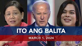 UNTV: Ito Ang Balita | March 1, 2024