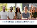 Study abroad at Saarland University