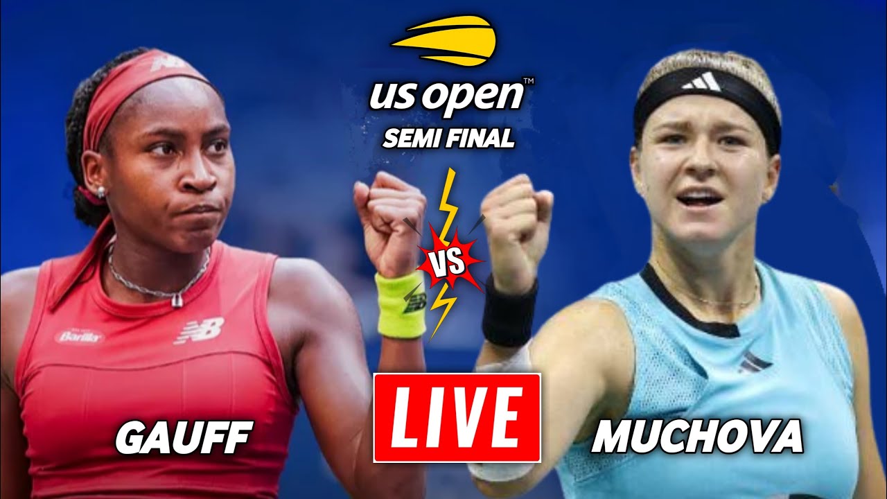 Gauff Vs Muchova Live Stream | US Open 2023 Semifinal | Coco Gauff Vs ...