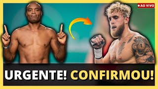 SAIU AGORA! Jake Paul vs Anderson Silva PRESS CONFERENCE! ÚLTIMAS NOTÍCIAS DO MMA NO UFC!