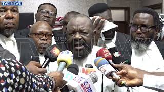 WATCH: Nnamdi Kanu's Lawyer Expresses Dissatisfaction As Court Denies IPOB Leader Bail