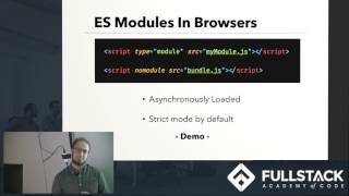 Tech Talk: ES Modules and Future of JavaScript