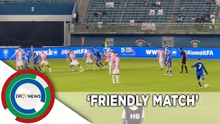 PH Azkals bigo sa friendly match vs Kuwait National Team; Pinoy fans masayang nanood | TFC News