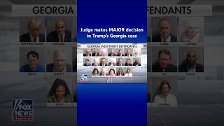 Georgia judge allows two defendants in Trump case to go to trial separately #shorts