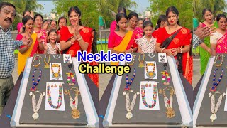 Beautiful Necklace For Women Funny Challenge Video