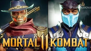 Mortal Kombat 11: Gear Showcase For All Characters! - Mortal Kombat 11 "The Krypt" Unlocks Showcase