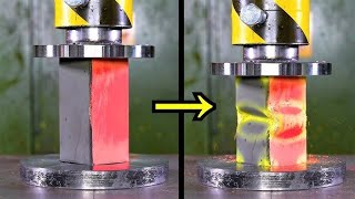 Uncrushable GIANT Ceramic Bearing Ball vs. 300 Ton Hydraulic Press – Will It Explode?