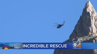 Mountain Climbers Thank Rescue Teams For Daring, Dangerous Rescue