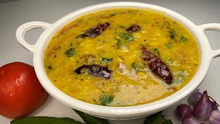 பருப்பு குழம்பு அசத்தலான சுவையில் இப்படி செய்யுங்க - Quick \u0026 Easy Paruppu Kulambu Recipe In Tamil!!