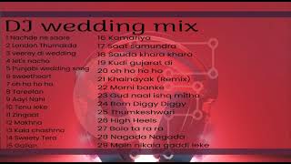 DJ Wedding Mix Songs