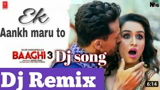 (Bhankash) Ek Aankh Maru to Parda hat Jaaye Baaghi 3 remix song flp dj Harish Dayma www.mp3.com subs