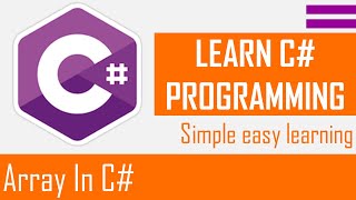 Array In C# | C# Tutorial For Beginners | Asp.Net Tutorials