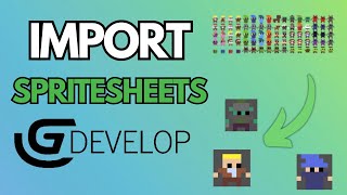 How to Import a Sprite Sheet in GDevelop!