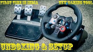 Logitech G29 Driving Force Racing Wheel Unboxing PS3/PS4 & PC