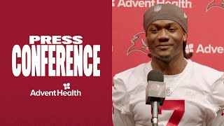 Bucky Irving on Making People Miss | Press Conference | Tampa Bay Buccaneers