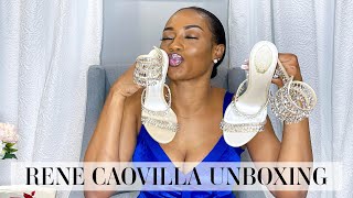 RENE CAOVILLA CHANDELIER SANDALS UNBOXING| Seen On Celebs like Rihanna, Bella Hadid, Kim K and More