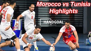 بطولة أفريقيا لكرة اليد ٢٠٢٢ | ملخص المغرب و تونس  MOROCCO VS TUNISIA Handball Africa 2022