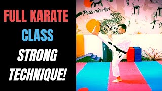 Karate Class for Beginners - You want Powerful Karate - Watch this!