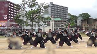 長州よさこい連 崋劉眞 2019黒崎よさこい祭り