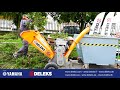 how to make wood chips with the deleks professional shredder with yamaha engine