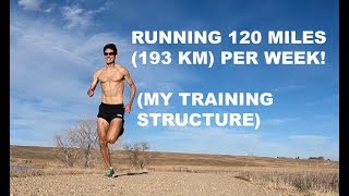 ANATOMY OF A 120 MILE (193KM) TRAINING WEEK! Sage Canaday marathon Training Plan and Workouts