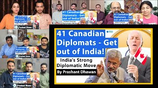 41 Canadian Diplomats to Get out of India! India's Strong Diplomatic Move Mix Mashup Reaction