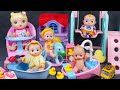 60 Minutes Satisfying with Unboxing Cute Bathtub Toys, Doll Series Toy Set ASMR | Tiny Toys Unboxing