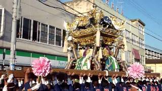 2009　魚吹八幡神社秋祭り　網干駅　和久　福井　糸井　坂上