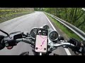 cutigliano abetone 1 2 with bmw r1150 r raw onboard