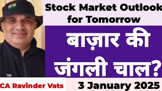 Stock Market Outlook for Tomorrow: 3 January by CA Ravinder Vats