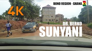 Sunyani Dr Berko Road Works Drive TO Solomon Bennet Memorial school 4K Update 2