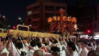 祇園祭　還幸祭「神輿渡御」八坂神社石段下　2022年7月24日　#祇園祭 #八坂神社 #京都 #祭