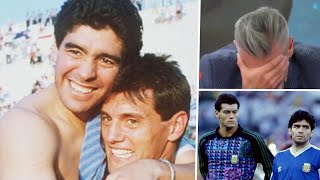 Goycochea se quebró por Maradona: "Se fue un pedazo de mi vida"