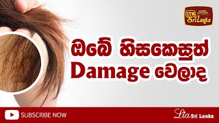 ඔබේ හිසකෙස්   Damage   වෙලාද ? මෙන්න විසදුම