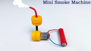 How To Make Simple Smoke Machine At Home With Motor | Diy Mini Smoke Machine For Rc Car