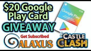 (CLOSED) $20 Google Play Card Giveaway which was donated by Zero