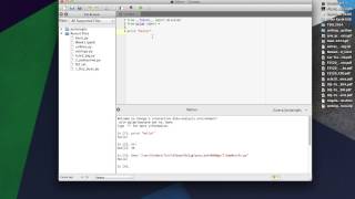 SCIE1000 Python (Canopy) Intro