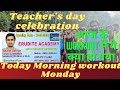 Teacher's day special(Monday)| indian army workout video | chiinu saidpur |indian army bharti|#army