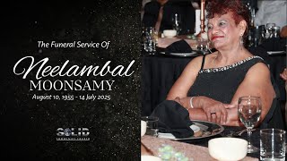 Funeral Service of Neelambal Moonsamy at 11am