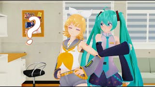 [MMD Talkloid] You didn't go on a date with Len yesterday...